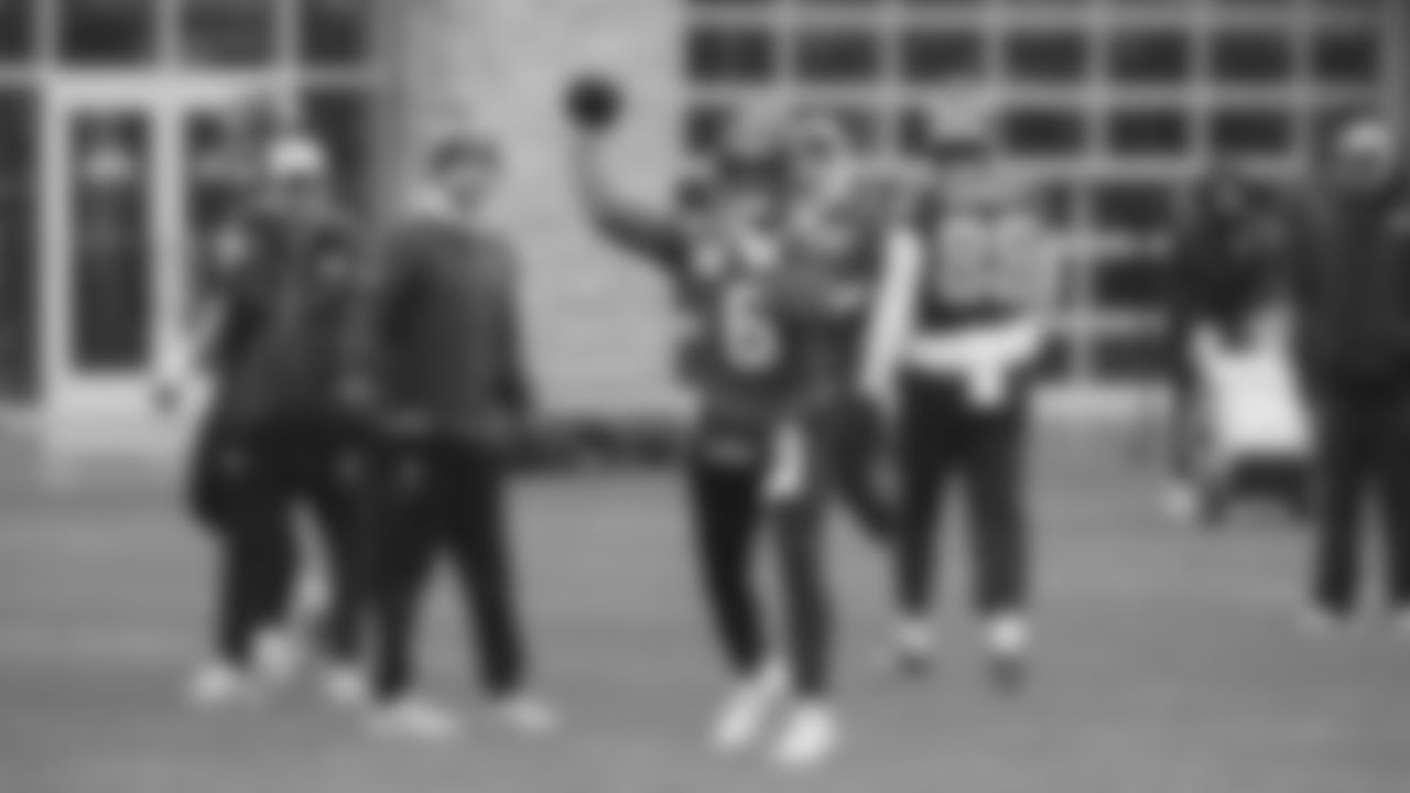 Seahawks quarterback Jalen Milroe (6) practiced on Wednesday, January 7, 2026 at the Virginia Mason Athletic Center.