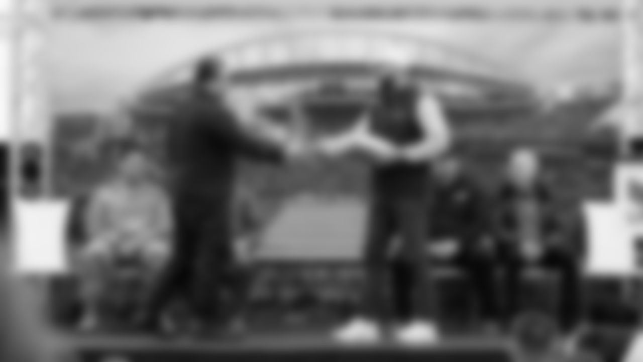 USAA's "Change of Command" event is to celebrate a different military service each year: rotating through the 5 branches -- Army, Airforce, Navy, Coast Guard, Marines.