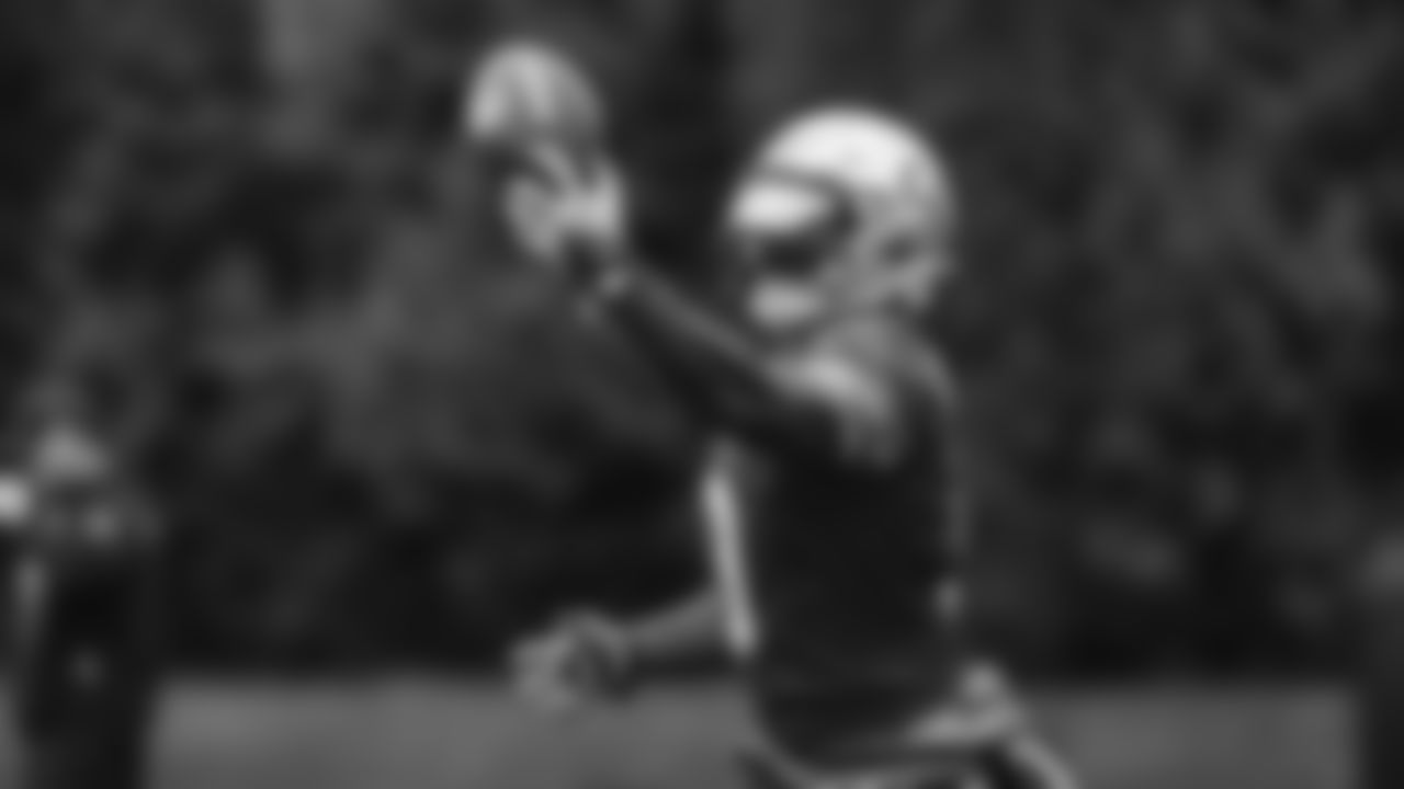 Seahawks running back Kenneth Walker III (9) practiced on Thursday, October 30, 2025 at the Virginia Mason Athletic Center.