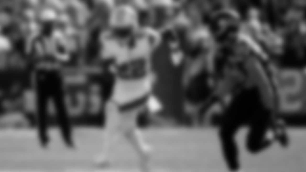 New Orleans Saints wide receiver Rashid Shaheed (22) runs down the field during an NFL football game against the Seattle Seahawks, Sunday, Sept. 21, 2025 in Seattle. (AP Photo/Ben VanHouten)