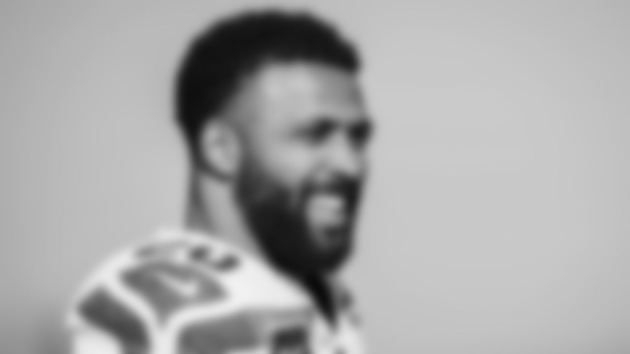 Seahawks safety Julian Love (20) practiced on February 5, 2026 in San Jose, California.