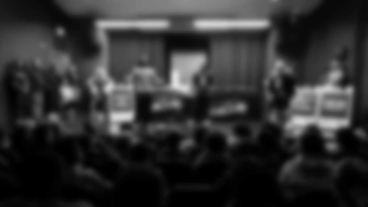 The Seahawks and American Family Insurance teamed up to empower local high school athletes and promote player safety with the donation of 150 Guardian Caps to the football teams at Chief Sealth International High School and Curtis Senior High School.