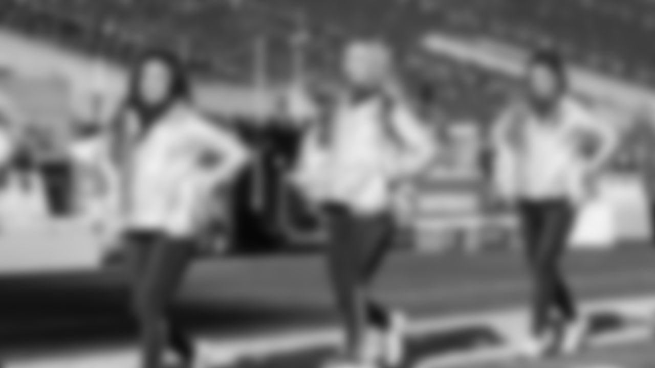 Seahawks Dancers Backstage in the NFC Championship on January 25, 2026.