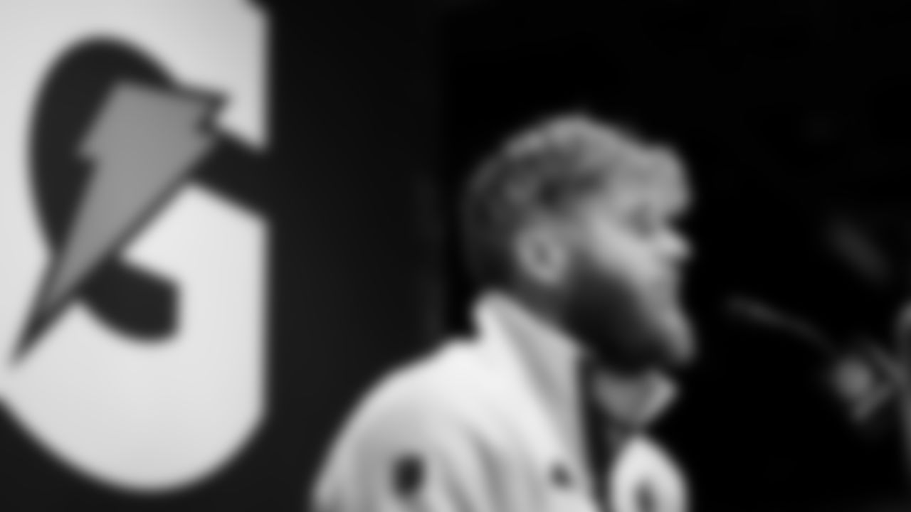 The Seattle Seahawks took part in 'Super Bowl Opening Night' on Monday, February 2 to kickoff Super Bowl LX week in the Bay Area.