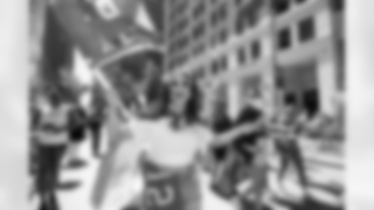 On Sunday, June 29th, 2025, the Seahawks joined the annual Seattle Pride Parade with employees, Blue Thunder, and Dancers to celebrate inclusivity and love.