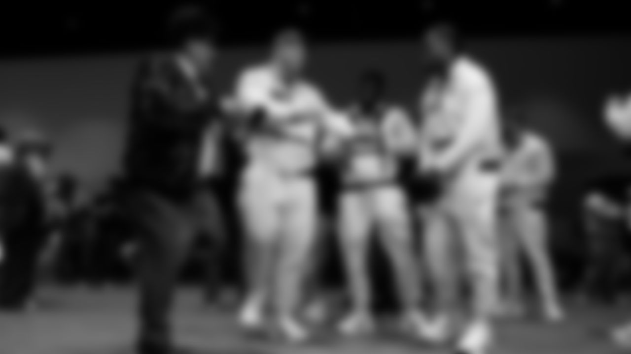 The Seattle Seahawks took part in 'Super Bowl Opening Night' on Monday, February 2 to kickoff Super Bowl LX week in the Bay Area.