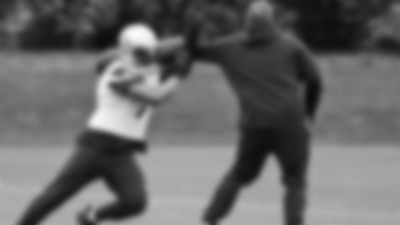 Seahawks linebacker Uchenna Nwosu (7) practiced on Thursday, October 30, 2025 at the Virginia Mason Athletic Center.