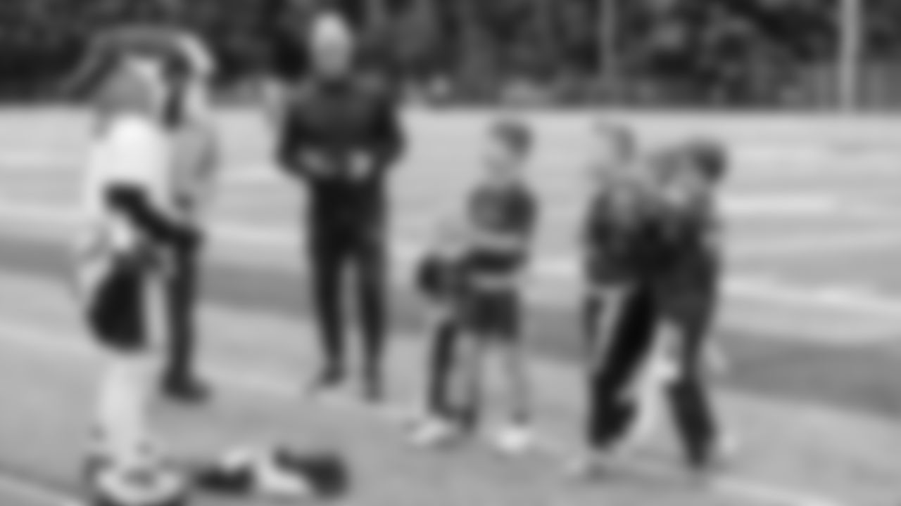 The Seahawks had another round of surprise game day visits at three Seahawks Flag Football League locations on Sunday, October 12th, 2025