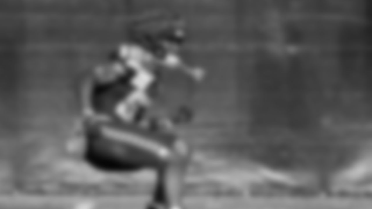 Seahawks wide receiver Dareke Young (83) practiced on Wednesday, February 4, 2026 in San Jose, California.