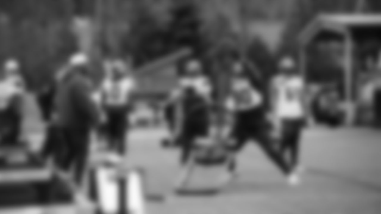 Seahawks defensive tackle Jarran Reed (90) practiced on Friday, January 30, 2026 at the Virginia Mason Athletic Center.