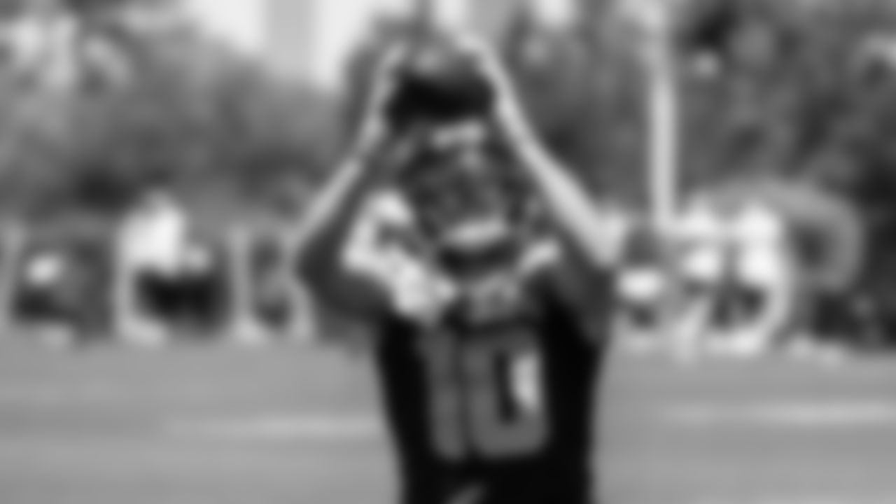 Seahawks wide receiver Cooper Kupp (10) participated in a workout on day one of OTAs on Tuesday, May 27, 2025 at the Virginia Mason Athletic Center.