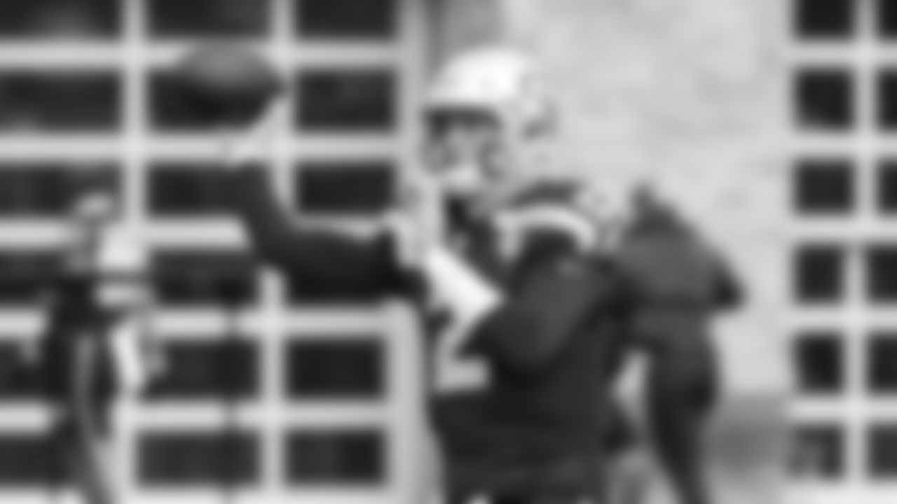 Seahawks quarterback Drew Lock (2) practiced on Wednesday, October 29, 2025 at the Virginia Mason Athletic Center.