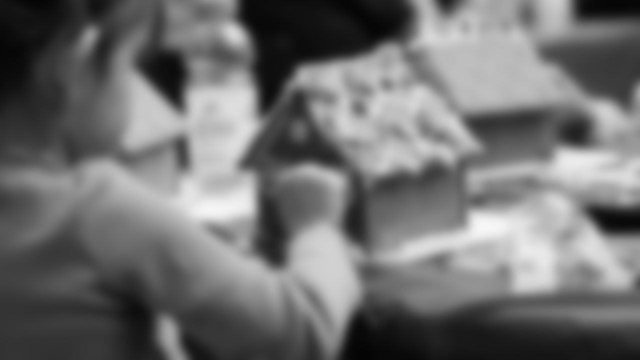 Seahawks Legends hosted a holiday event at the Virginia Mason Athletic Center on December 10, 2025.