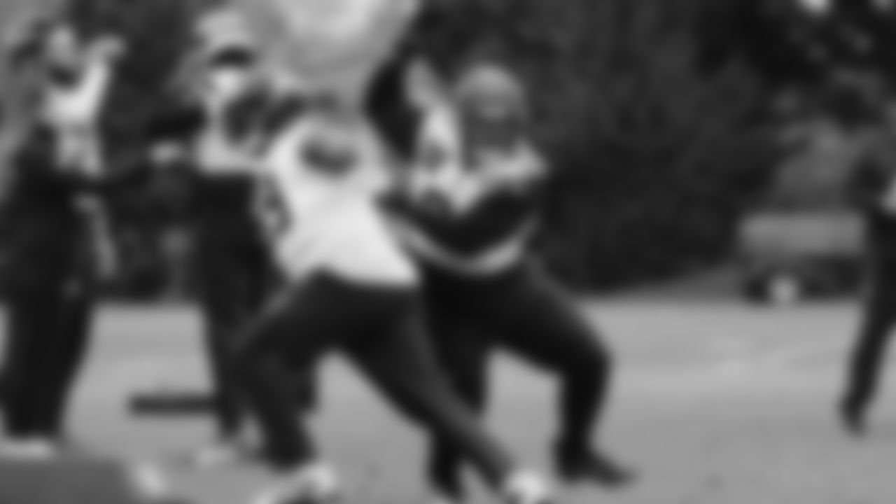 Seahawks defensive tackle Byron Murphy II (91) practiced on Thursday, January 29, 2026 at the Virginia Mason Athletic Center.