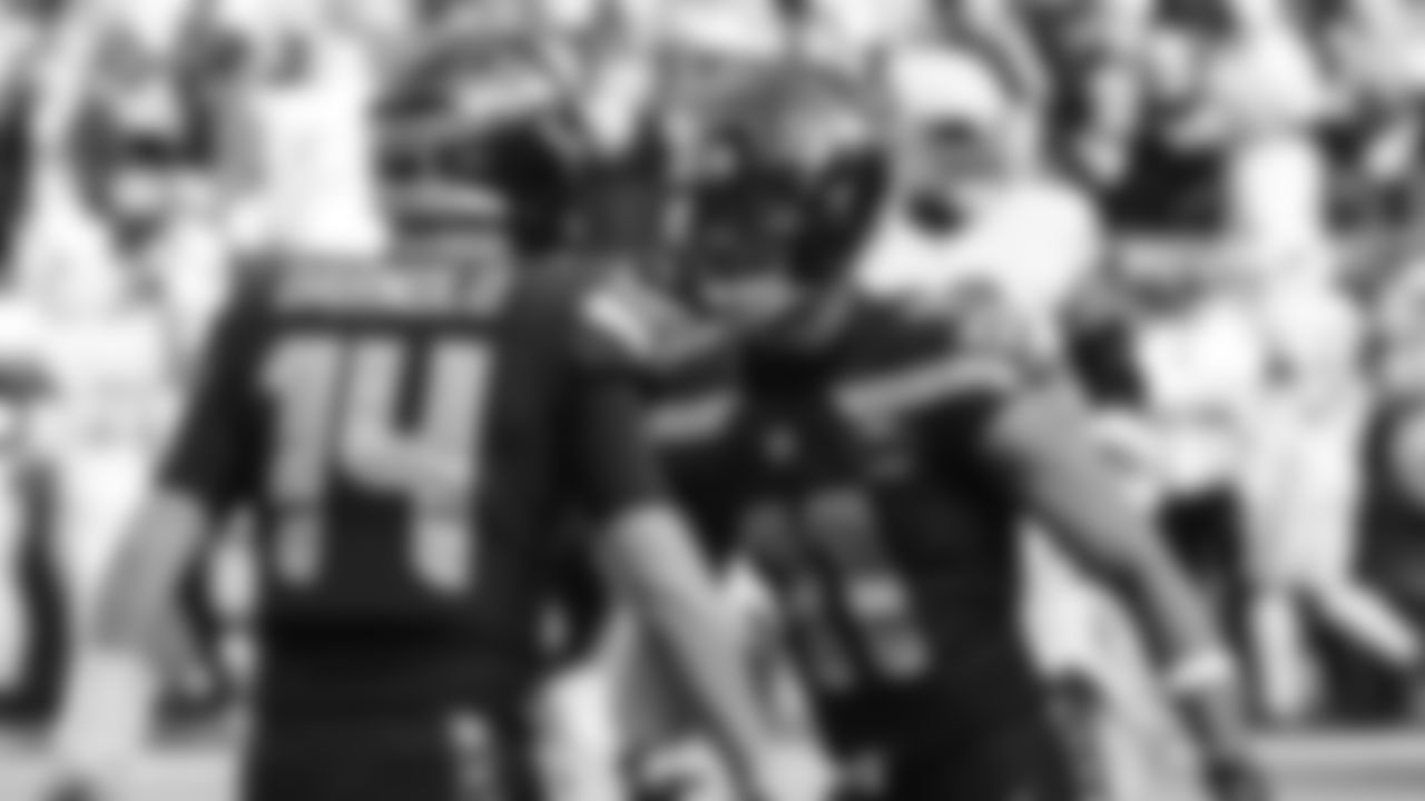 Seahawks wide receiver Jaxon Smith-Njigba (11) vs. the Arizona Cardinals in Week 10.