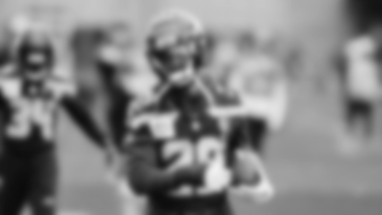 Seahawks cornerback Josh Jobe (29) practiced on Wednesday, January 1, 2026 at the Virginia Mason Athletic Center.