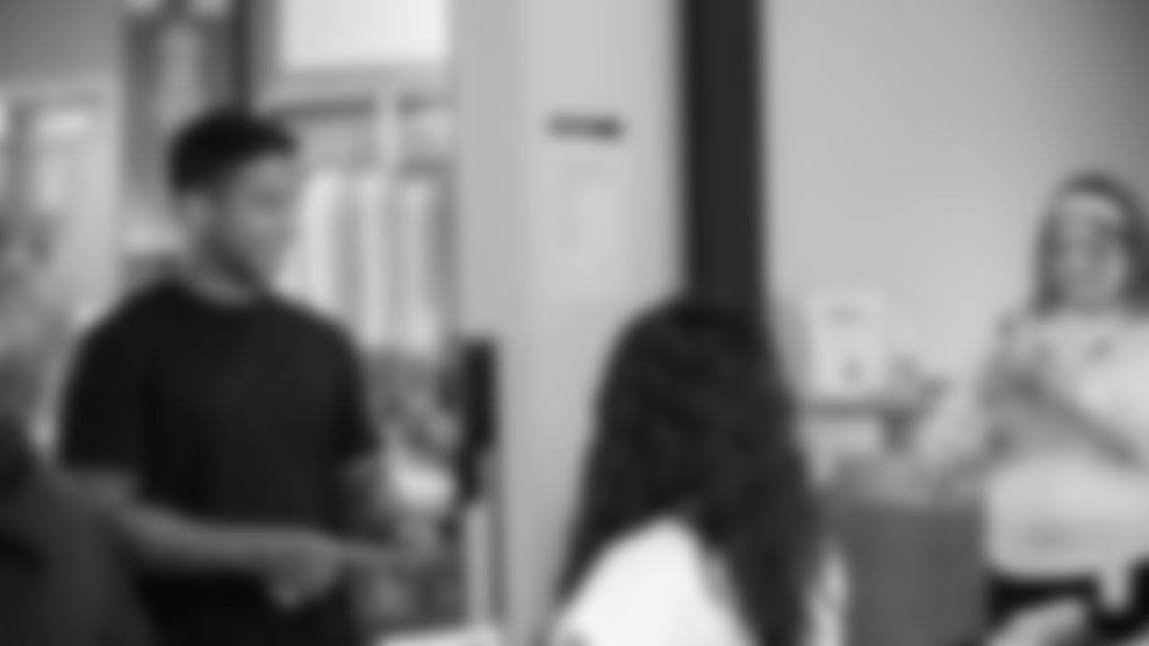 Seahawks players and staff participated in National Voter Registration Day.