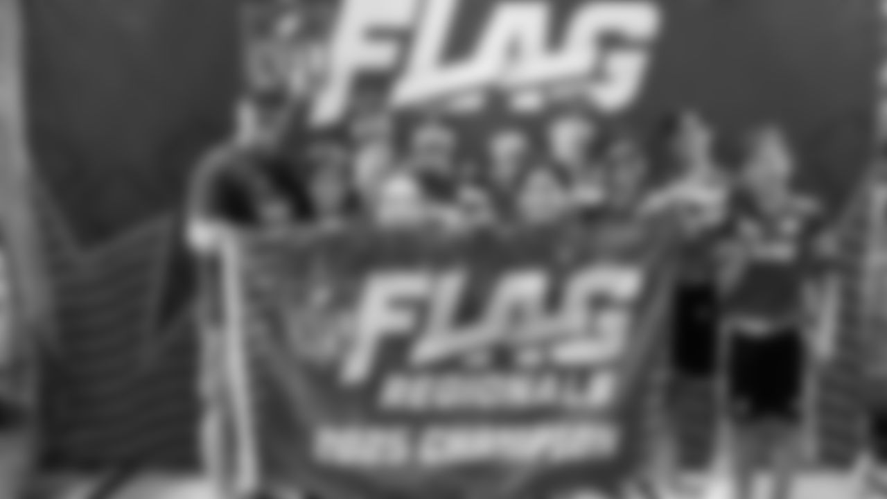 The Seahawks supported the NFL FLAG Canada Regional Tournament in Edmonton on Saturday, June 14, 2025 with Seahawks mascot Blitz at Foote Field.