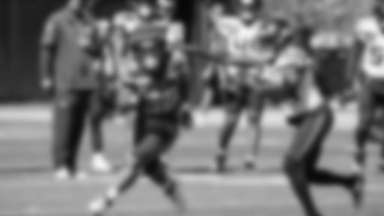 Seahawks running back George Holani (36) practiced on Wednesday, September 17, 2025 at the Virginia Mason Athletic Center.