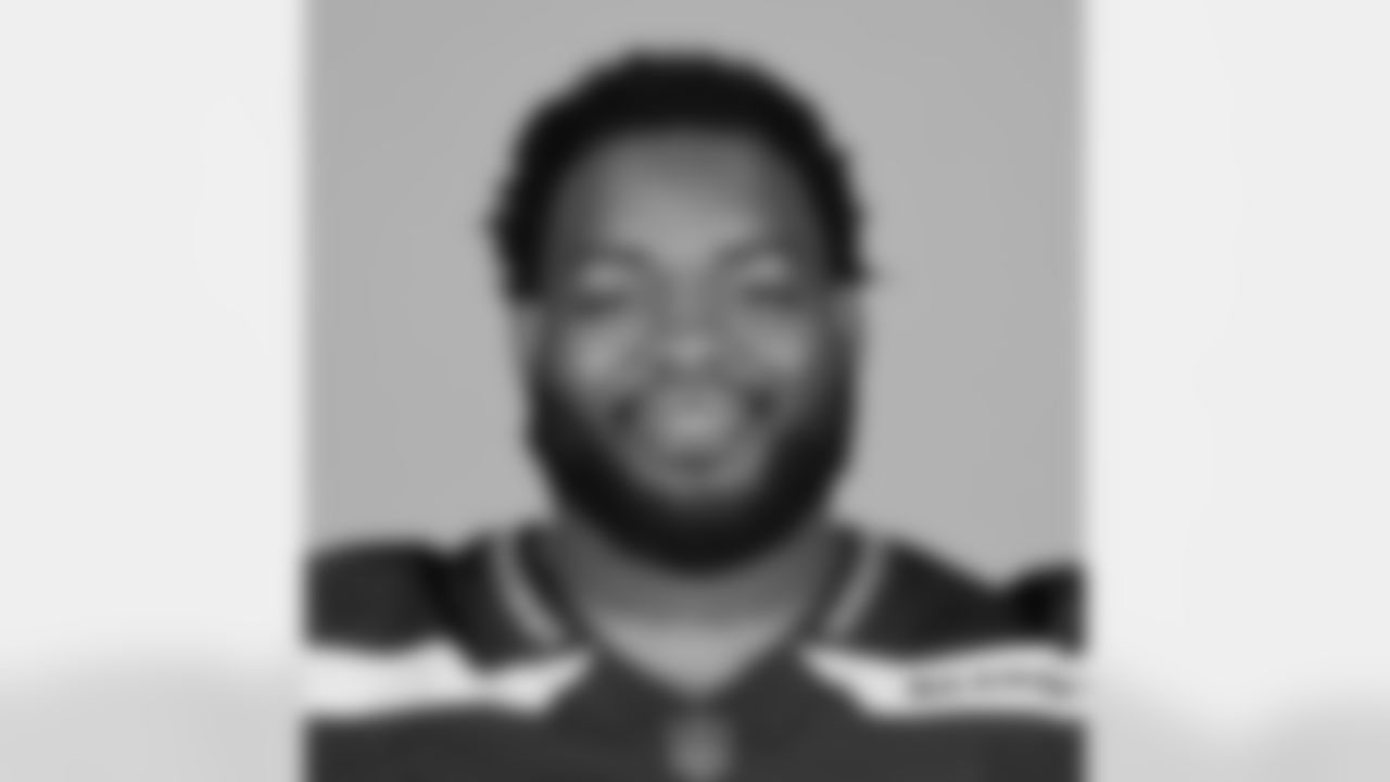 This is a 2025 photo of Anthony Bradford of the Seattle Seahawks NFL football team. This image reflects the Seattle Seahawks active roster as of June 9, 2025 when this image was taken. (AP Photo)