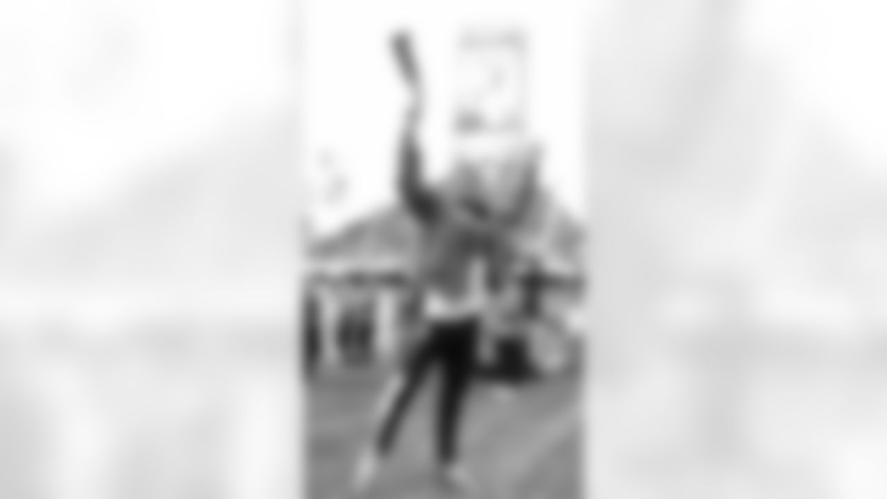 This is Jaedin's 2nd year on Seahawks Dancers.