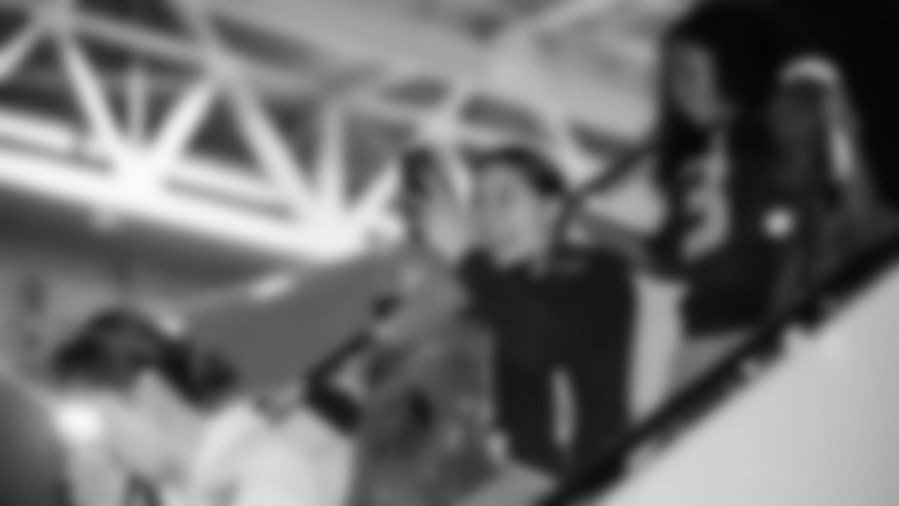 The Seahawks and Delta Air Lines hosted the annual Holiday in the Hangar event on December 2, 2025 to spread holiday cheer.