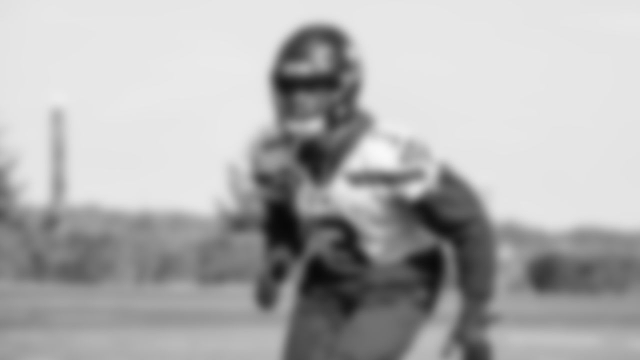 Seahawks safety Nick Emmanwori (3) practiced on Friday, September 19, 2025 at the Virginia Mason Athletic Center.