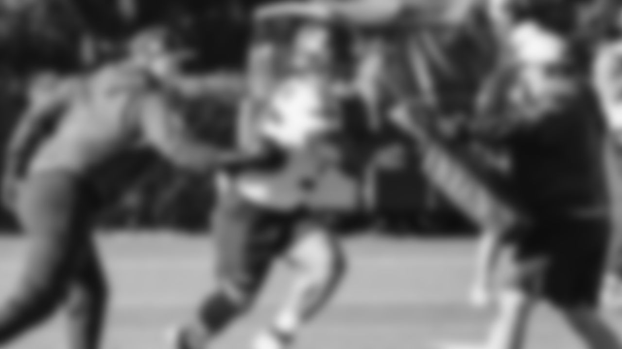 Seahawks running back George Holani (36) practiced on Wednesday, November 19 at the Virginia Mason Athletic Center.