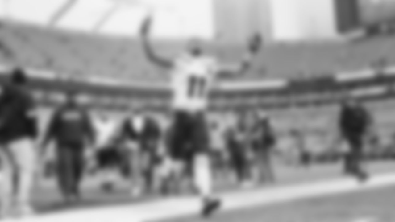 The Seahawks celebrated the 27-10 win vs. the Carolina Panthers at Bank of America Stadium.