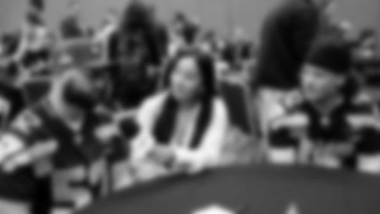 Seahawks linebacker Patrick O'Connell (52) and linebacker Drake Thomas (42) at day two of press conference Media Availability on February 4, 2026.