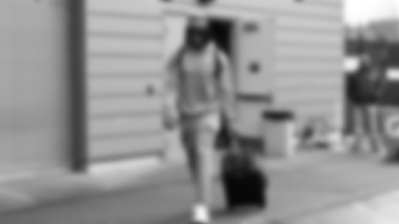 Seahawks wide receiver Rashid Shaheed (22) departed the Virginia Mason Athletic Center on Sunday, February 1, 2026.