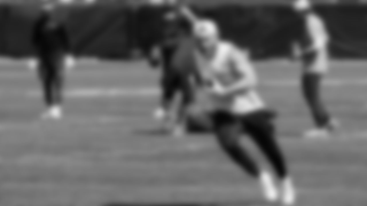 Seahawks wide receiver Cooper Kupp (10) participated in a workout on May 6, 2025 at the Virginia Mason Athletic Center.