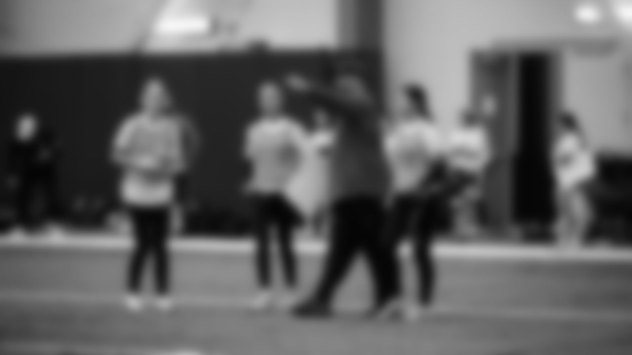 The Seahawks hosted the USA Football Talent ID Camp on February 21, 2026 at the Virginia Mason Athletic Center.