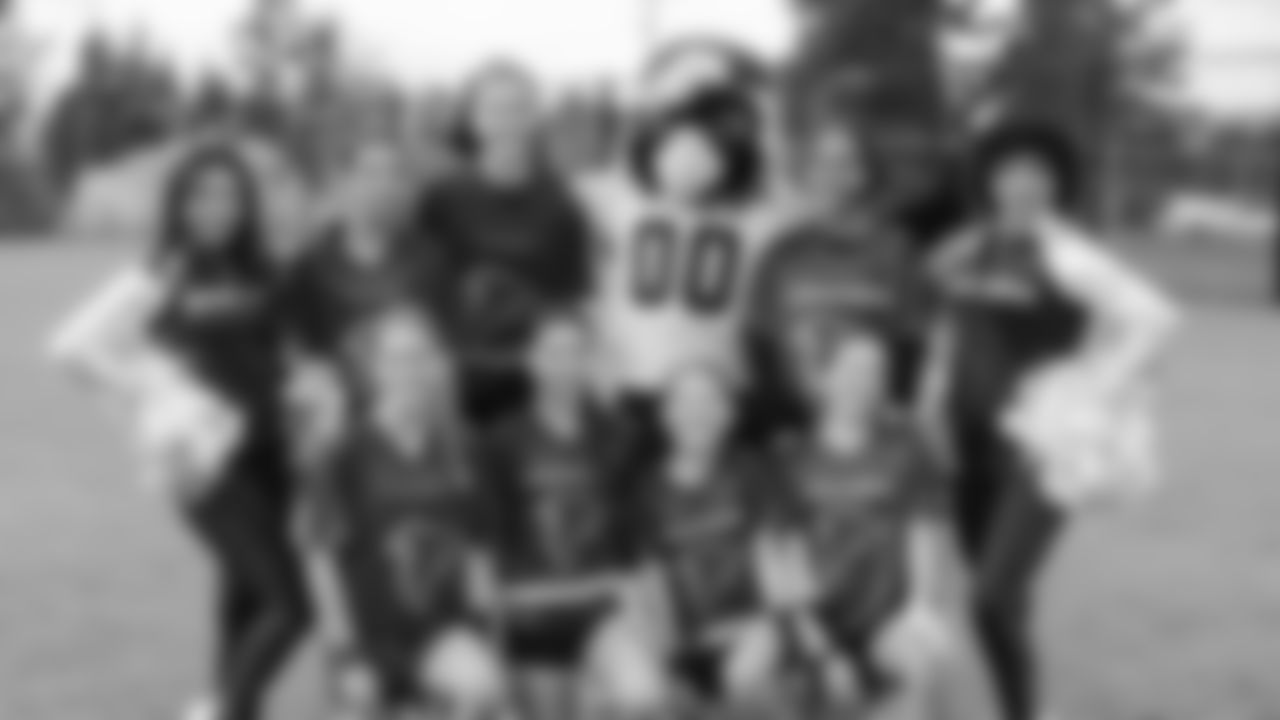The Seahawks had another round of surprise game day visits at three Seahawks Flag Football League locations on Sunday, October 12th, 2025