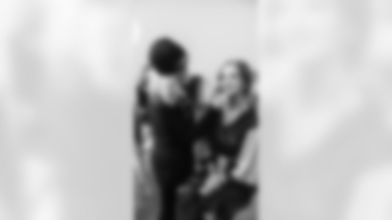 Seahawks Dancers Backstage in the NFC Championship on January 25, 2026.