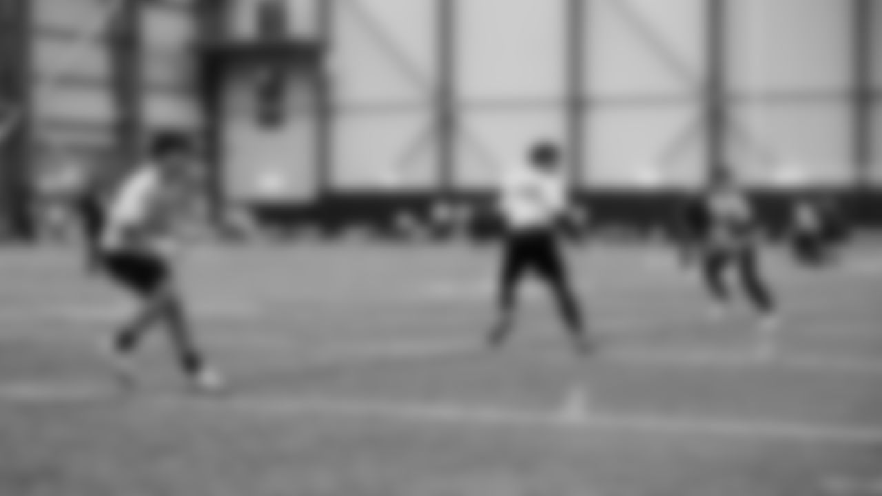 The Seahawks hosted the USA Football Talent ID Camp on February 21, 2026 at the Virginia Mason Athletic Center.