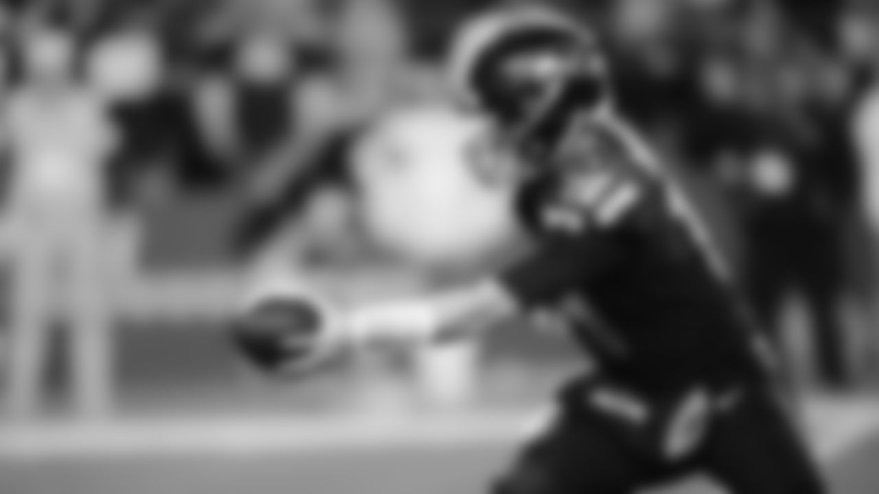 Seahawks quarterback Sam Darnold (14) vs. the Houston Texans in Week 7.