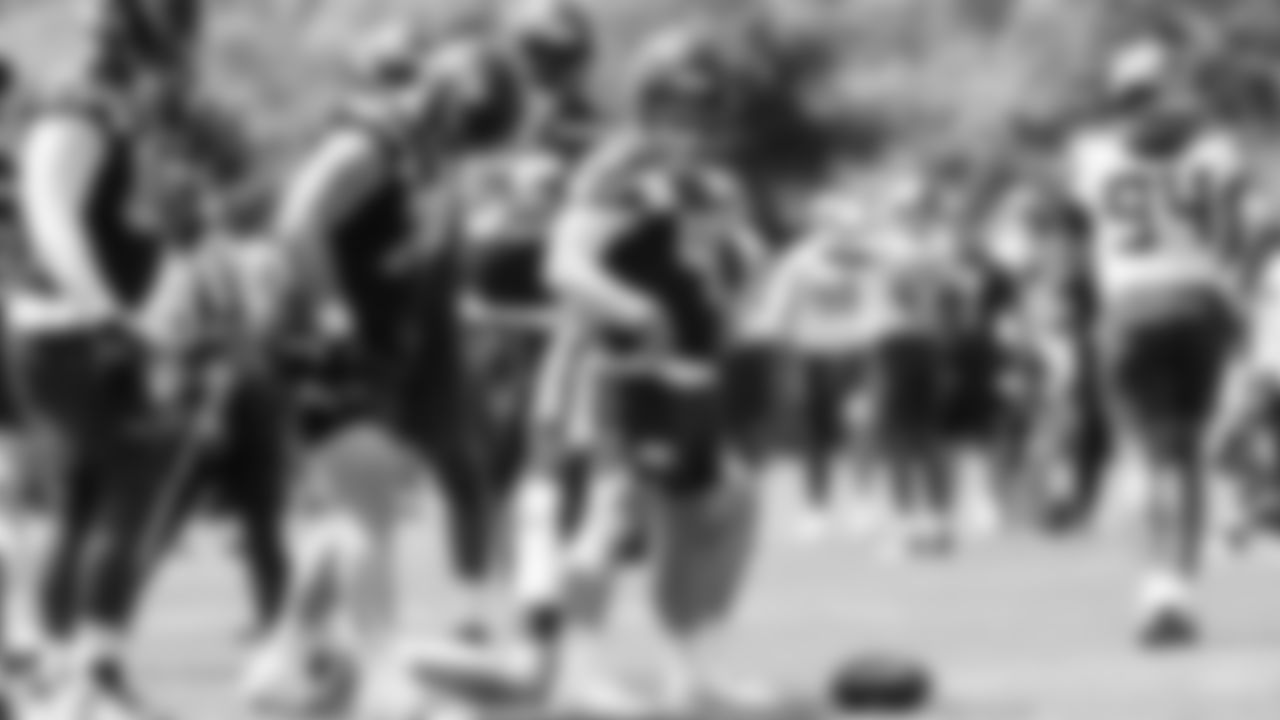 Seahawks long snapper Chris Stoll (41) participated in a workout on day two of minicamp on Wednesday, June 11, 2025 at the Virginia Mason Athletic Center.