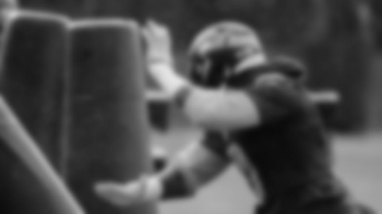 Seahawks defensive end DeMarcus Lawrence (0) practiced on Wednesday, December 24, 2025 at the Virginia Mason Athletic Center.