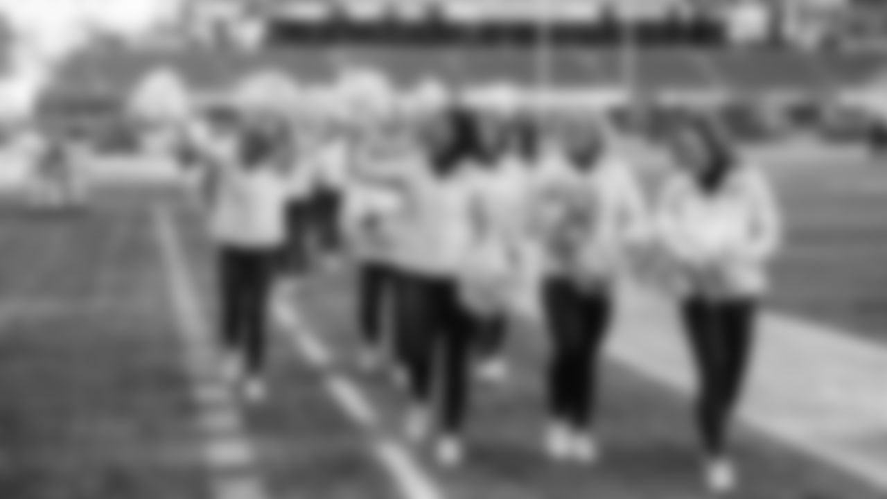 Seahawks Dancers Backstage in the NFC Championship on January 25, 2026.