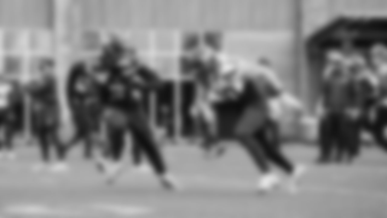 Seahawks safety Nick Emmanwori (3) and wide receiver Cooper Kupp (10) practiced on Tuesday, December, 23, 2025 at the Virginia Mason Athletic Center.