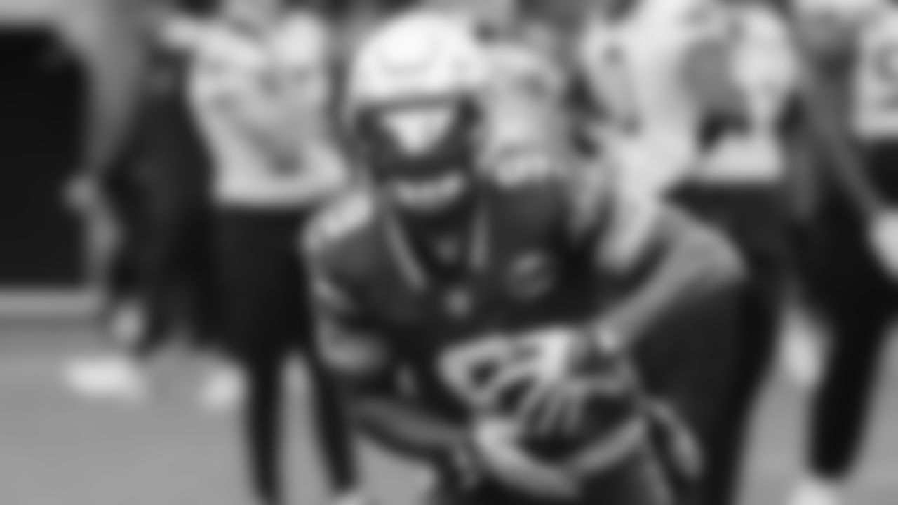 Seahawks running back Kenneth Walker III (9) practiced on Thursday, October 30, 2025 at the Virginia Mason Athletic Center.