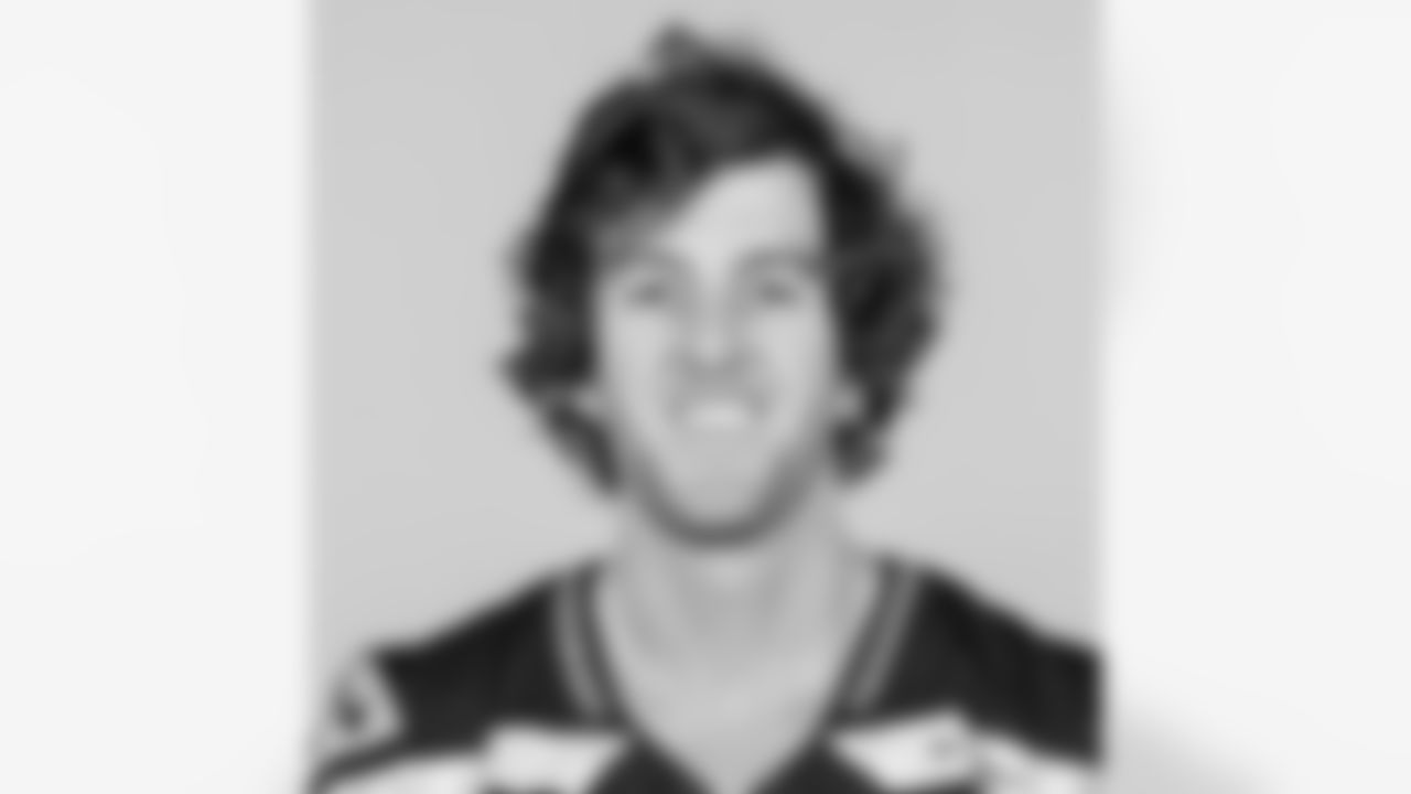 This is a 2023 photo of Michael Dickson of the Seattle Seahawks NFL football team. This image reflects the Seattle Seahawks active roster as of June 5, 2023, when this image was taken. (AP Photo)