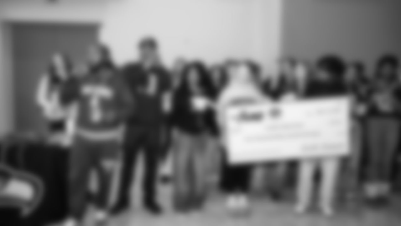 The Seahawks and PCL Construction awarded Franklin High School with a girls flag grant to help implement their first-ever high school girls flag football team.