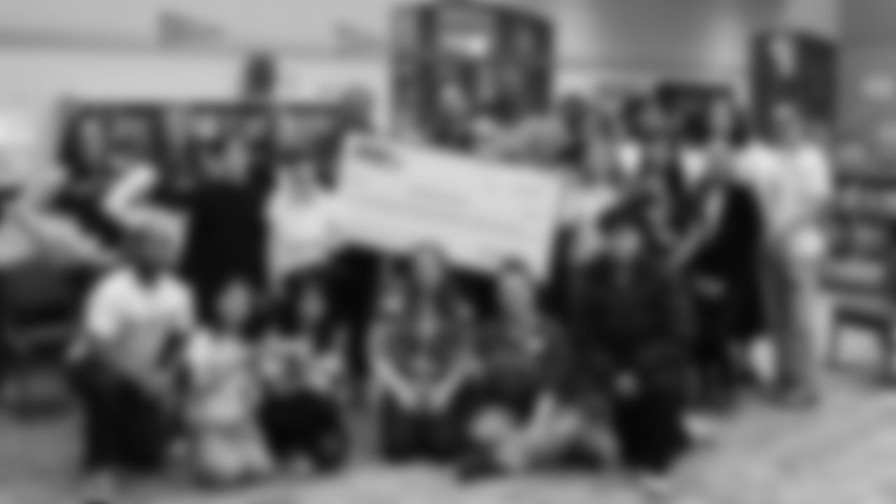 The Seahawks visited BELONG Partners at McKnight Middle School in Renton, WA. as part of the grant announcement on December 10, 2025.