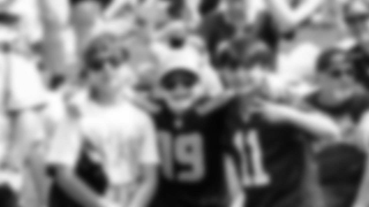 Best fan photos from Seahawks Training Camp at the Virginia Mason Athletic Center.