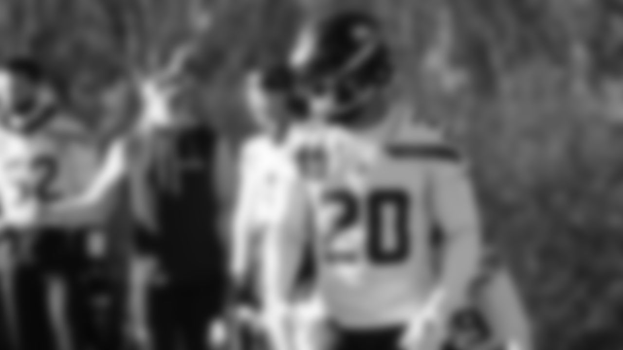 Seahawks safety Julian Love (20) practiced on Friday, January 23, 2026 at the Virginia Mason Athletic Center.