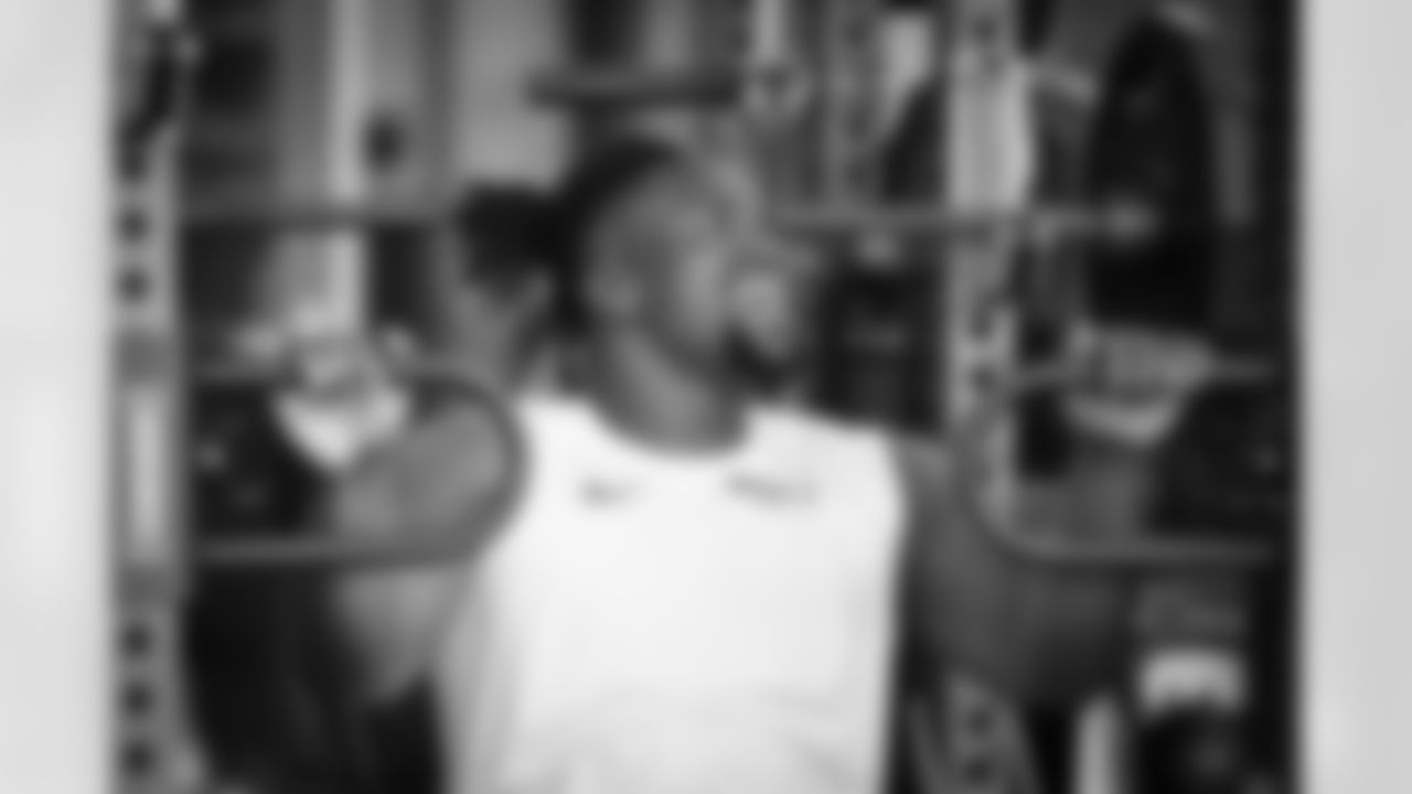 Seahawks linebacker Boye Mafe (53) participated in the Seahawks 2025 offseason workout program.