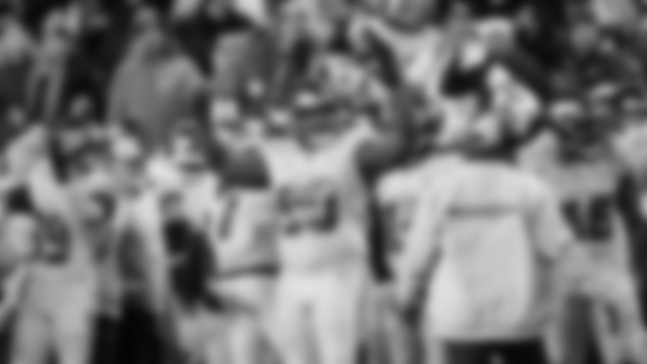 Seahawks defensive leader Jarran Reed was one of the first to signal a successful two-point conversion on a play that was initially ruled an incomplete pass but was overruled on review.