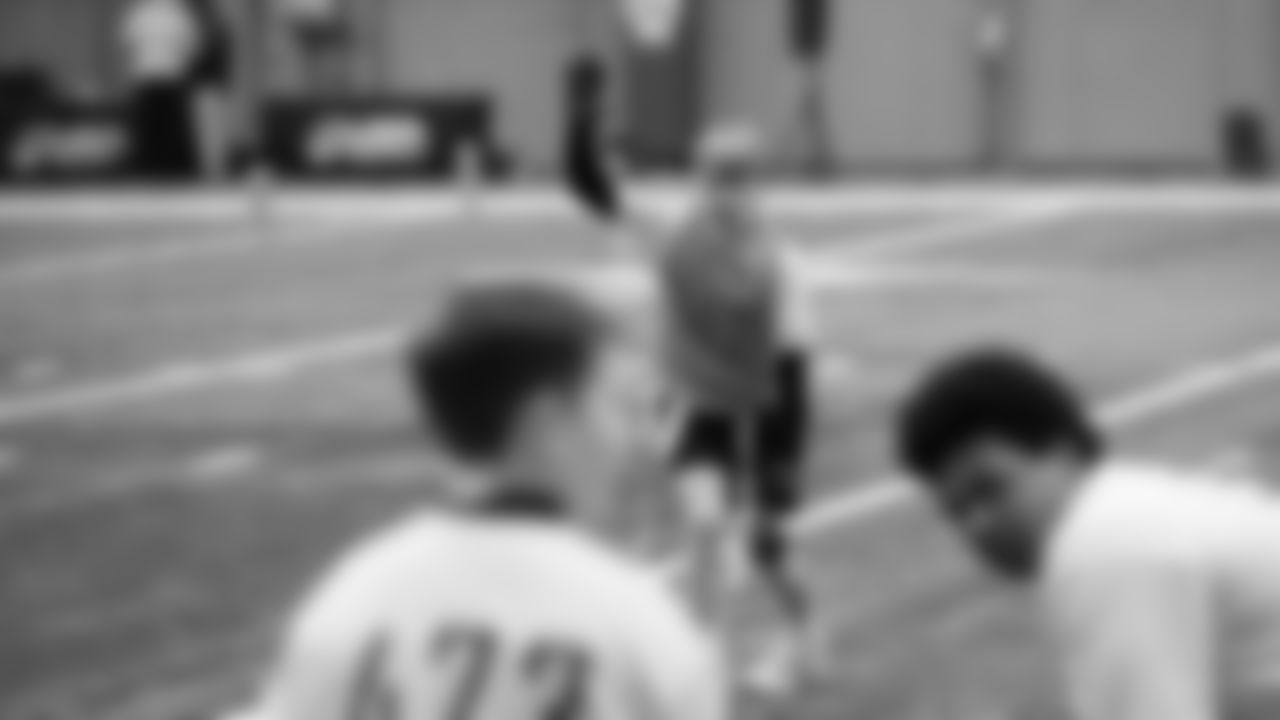 The Seahawks hosted the USA Football Talent ID Camp on February 21, 2026 at the Virginia Mason Athletic Center.